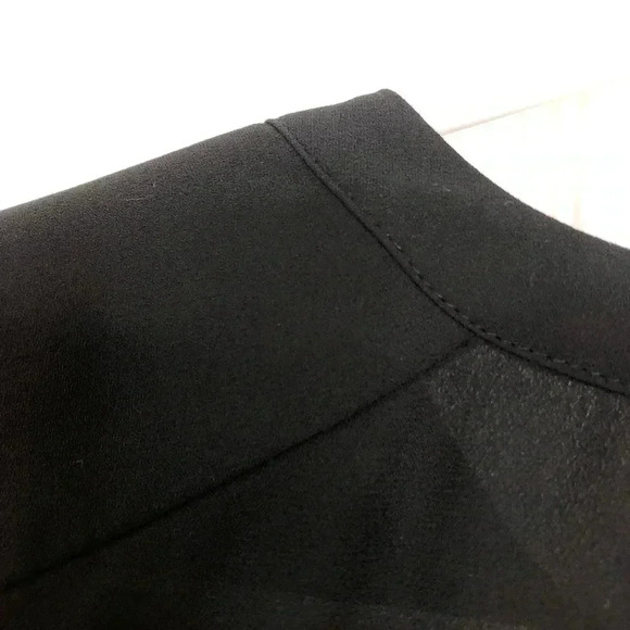 NYDJ Semi-Sheer Blouse V-Neck Size  Extra Small - Picture 14 of 16